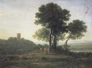 Claude Lorrain Landscape with Jacob and Laban (mk17) oil painting picture wholesale